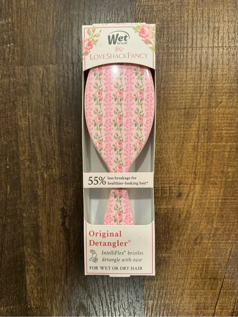 Loveshackfancy x target- wetbrush blooming heirloom original detangler brush